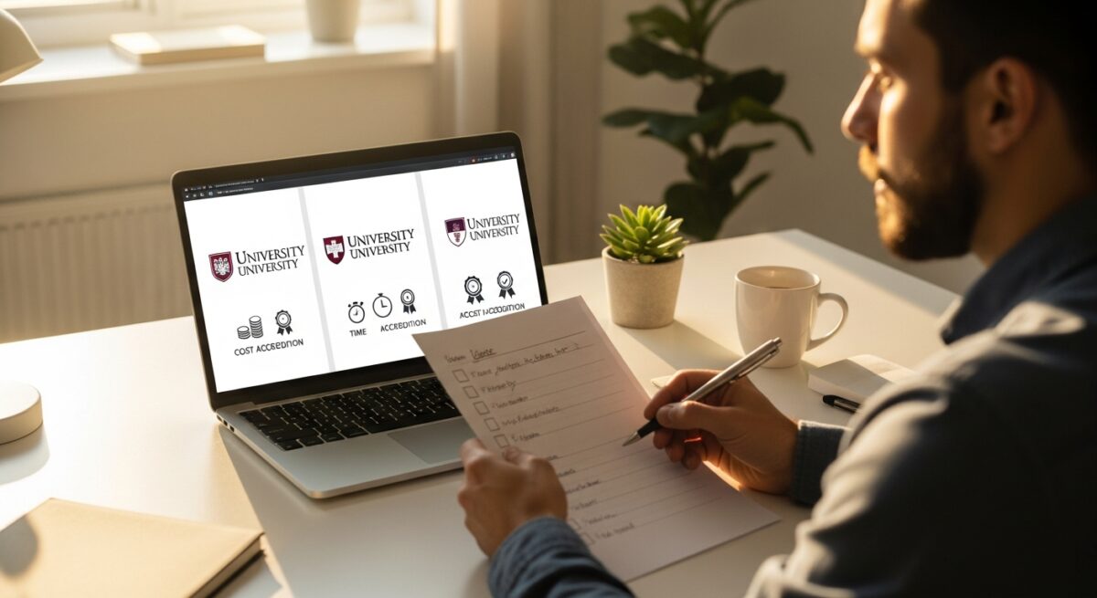 A Strategic Guide to Compare Online Degree Programs compare online study programs