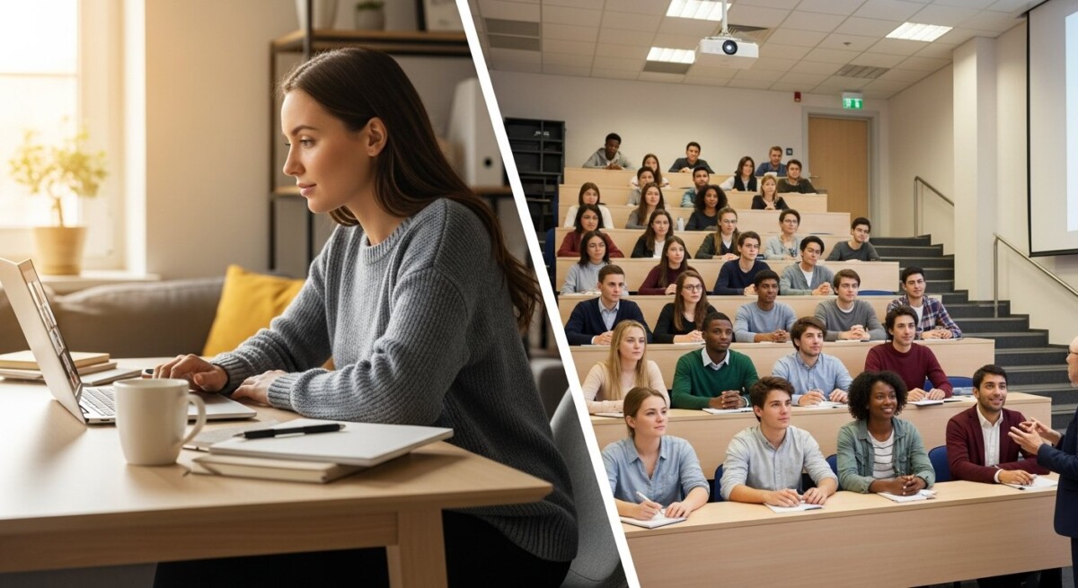 Online vs campus education comparison
