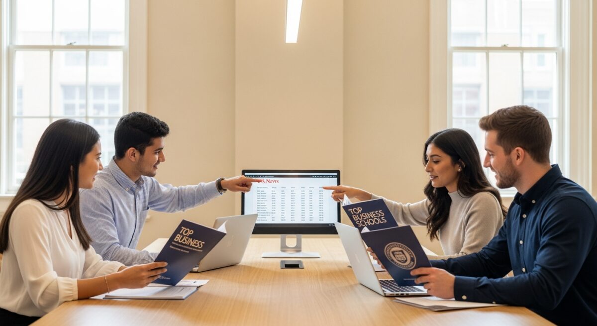 Top Ranked Business Schools Comparison